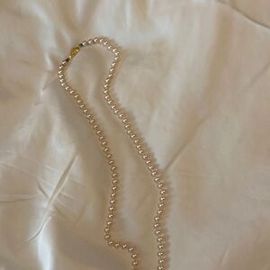 Elegant Vintage Akoya Blush Pink Pearl Necklace